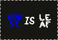 house is leaf